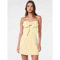 Forever New Hayley Bow Front Mini - Yellow