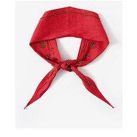 Mint Velvet Red Embellished Neck Scarf