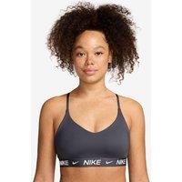 Nike Womens Indy Light Support Dri-Fit Sports Bra - Gridiron/White