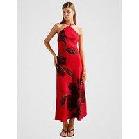 Forever New Nova Arrow Neck Maxi Dress - Red