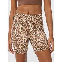 Sweaty Betty Womens Training Power 6" Biker Shorts - Beige