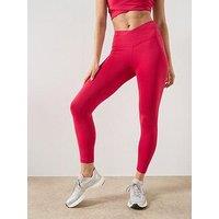Sweaty Betty Womens Training All Day 7/8 Wrap Waist Leggings - Red