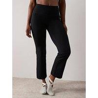 Sweaty Betty Womens Yoga Ultimate Studio Crop Flare Trouser - Black