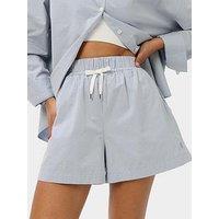 Sweaty Betty Womens Summer Stripe Shorts - Blue