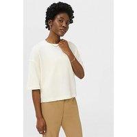 Sweaty Betty Womens Training After Class Short Sleeve Sweatshirt - White