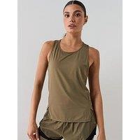 Sweaty Betty Womens Runner'S High Tank - Khaki