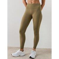 Sweaty Betty Womens Training Power 7/8 Workout Leggings - Khaki