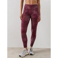 Sweaty Betty Womens Training Power 7/8 Workout Leggings - Red