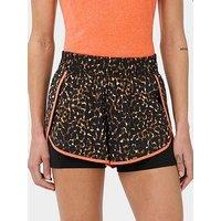 Sweaty Betty Womens Training Get Set 2-In-1 Multi-Train Shorts Contrast Binding - Brown