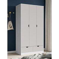 The Very Collection Mico 3 Door 2 Drawer Wardrobe - Fsc Certified