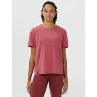 Sweaty Betty Womens Training Ultimate Train Loose Rib T-Shirt - Pink