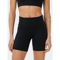 Sweaty Betty Womens Runners High 6" Short - Black