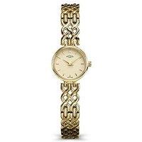 Rotary Ladies Gp Bracelet Champagne Dial 50M