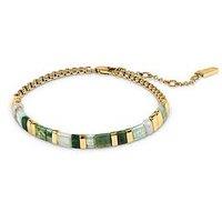 Radley Pale Gold Green Tone Friendship Bracelet