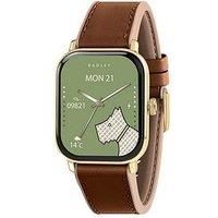 Radley Series 56 Cognac & Porcini Leather Silicone Strap Smart Watch