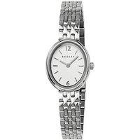 Radley Silver Plated Oval Stainless Steel Bracelet Watch