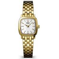 Rotary Ladies Ss/Gp Bracelet Mop Dial 50M