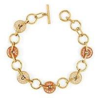 Radley 18Ct Gp Salt And Carnation Enamel Charm Bracelet