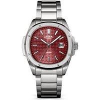 Rotary Men'S Ss Blt Claret Dial 100M