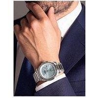 Rotary Men'S Ss Blt Pale Blue Dial 100M