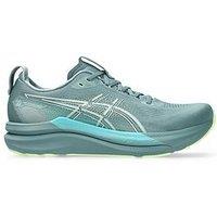 Asics Men'S Gel-Kayano 33 Stability Running Shoes - Foggy Teal/Illuminate Yellow