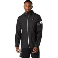 Asics Men'S Running Icon Jacket - Black