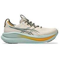Asics Men'S Gel-Nimbus 28 Tr Running Shoes - Simply Taupe / Ocean Haze
