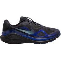 Nike Mens Running Structure 26 Lace-Up Cushioned Trainers - Black