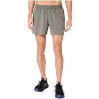Asics Road 5 Inch Shorts - Truffle Grey
