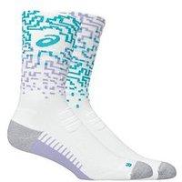 Asics Unisex Performance Run Crew Socks - White