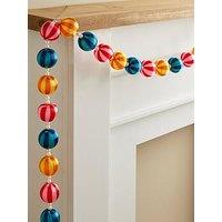 The Very Collection Silk Bauble Christmas & Garland - 152.4 Cm