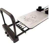 Aeropilates Reformer 4 Cord With Flared Footbar (Grey)