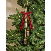 The Very Collection Hanging Bells Christmas Tree Decoration