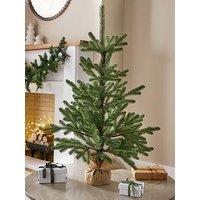 The Very Collection 3Ft Table Top Christmas & Tree In Burlap Bag