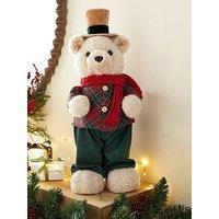 The Very Collection Plush Bear Christmas & Decoration With Top Hat