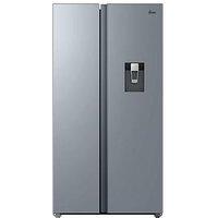 Hoover Honsq2T918Ewxk American Fridge Freezer With Non-Plumbed Water Dispenser - Inox - E Rated
