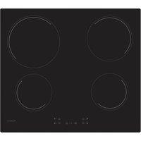 Candy Ch64Ccb/4U2 Ceramic Hob Built In Hob Black Glass - Hob Only