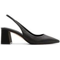 Aldo Uliana Leather Heeled Shoes - Black