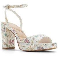 Aldo Gracious Synthetic Heeled Sandals - Print