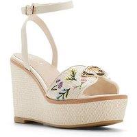 Aldo Carrabririel Synthetic Wedge Sandals - Multi