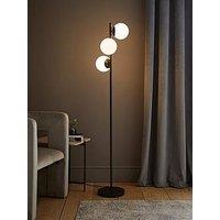 Valuelights Jas Black Floor Lamp - Without Bulb