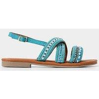 Joe Browns Santorini Beaded Leather Sandal