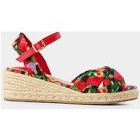 Joe Browns Dappled Meadow Print Sandals
