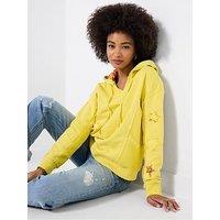 Joe Browns Fleur Hooded Sweatshirt - Yellow
