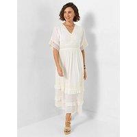 Joe Browns Boho Days Dress - White