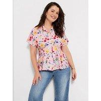 Joe Browns Fun In The Sun Blouse - Pink