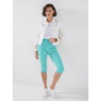 Joe Browns Spring Gardens Green Capri Pants