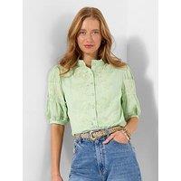 Joe Browns Patsy Embroidered Blouse - Green