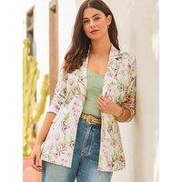 Joe Browns Beautiful Butterfly Linen Blend Jacket