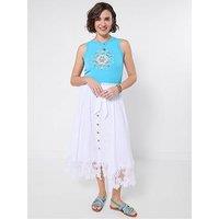 Joe Browns Summer Florals Vest - Blue